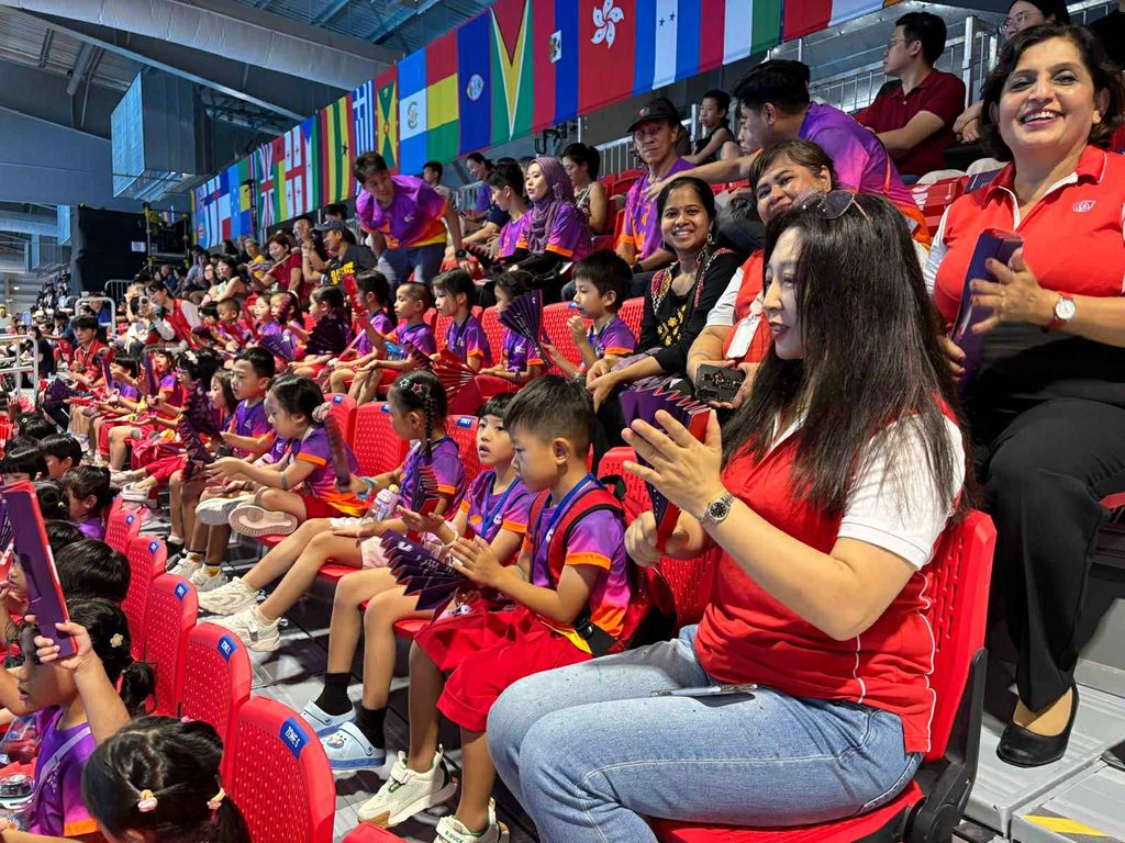 Little Swimmers, Big Dreams – Cheering for Team Singapore! SSDB2025 SG60 — photo 1
