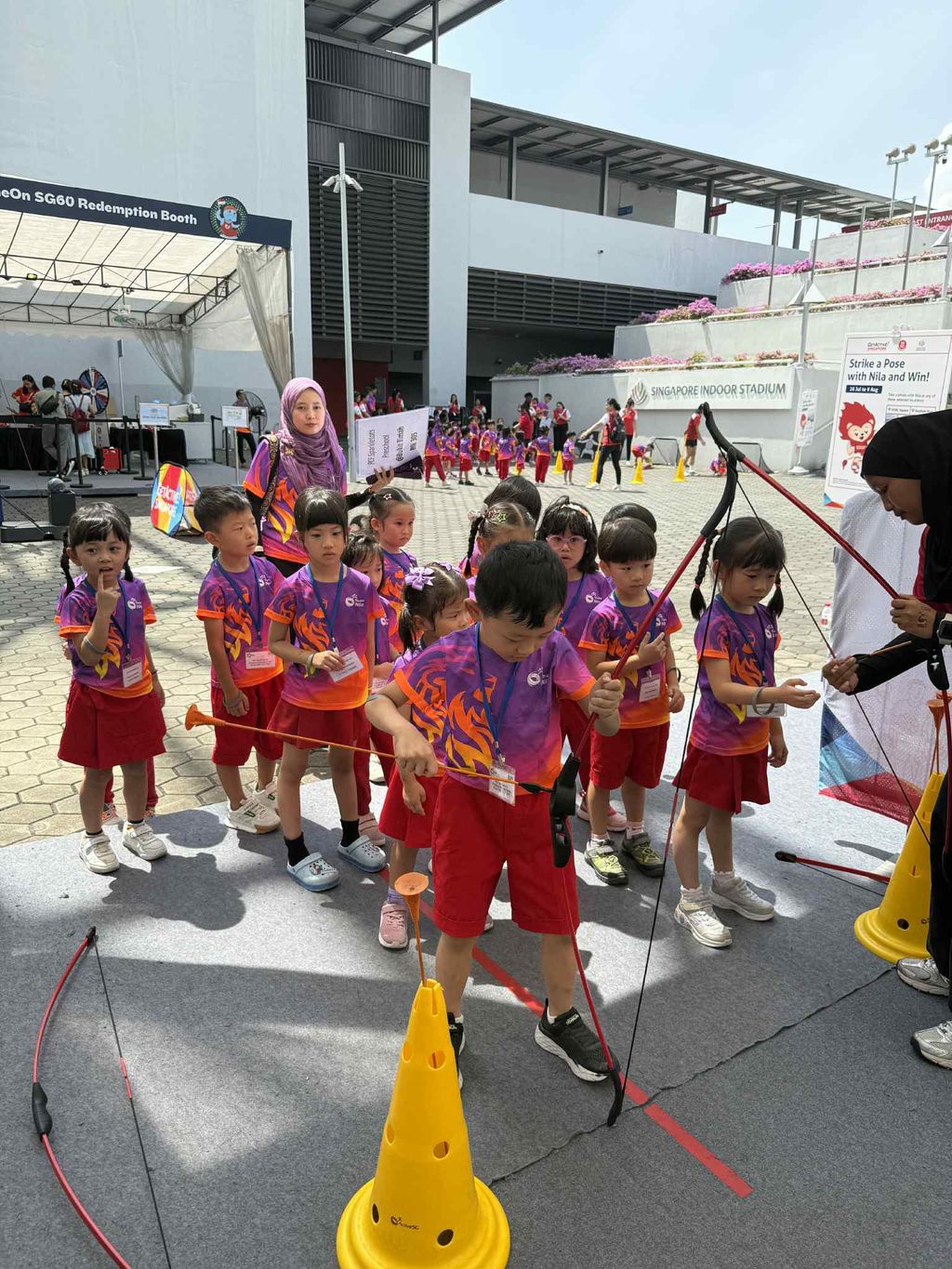 Little Swimmers, Big Dreams – Cheering for Team Singapore! SSDB2025 SG60 — photo 2