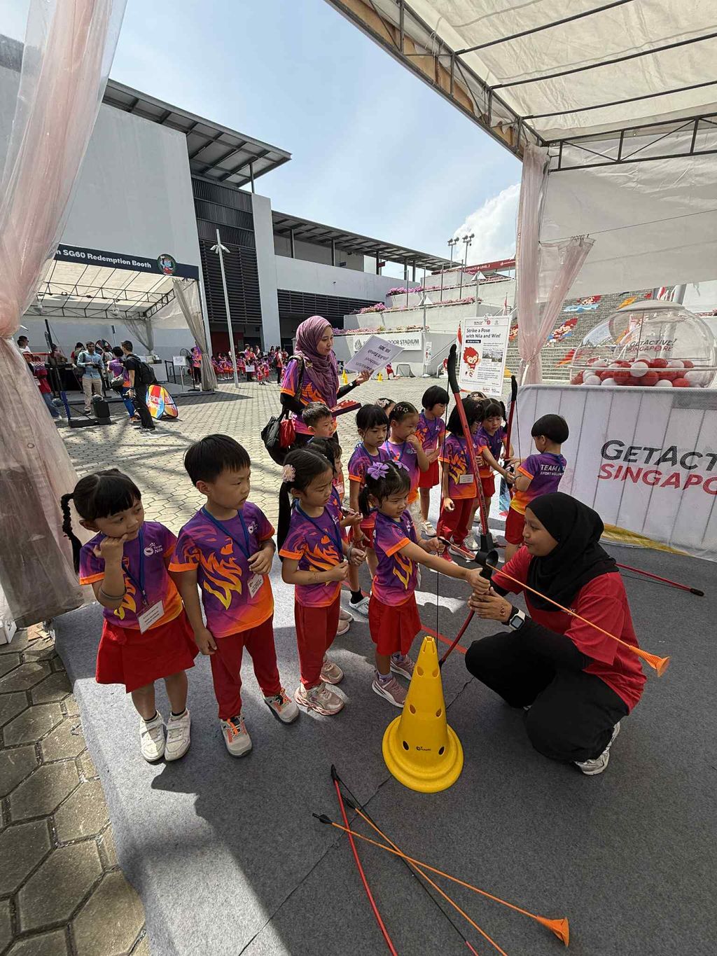 Little Swimmers, Big Dreams – Cheering for Team Singapore! SSDB2025 SG60 — photo 3