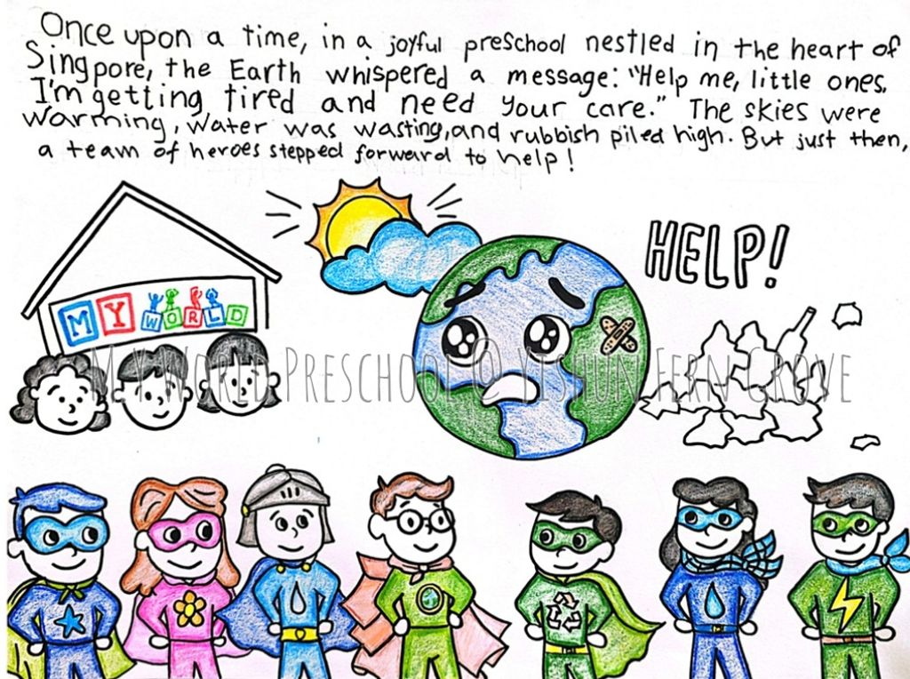 7\. 22 August 2025: “The Day We Save the Earth” by M.Y World Preschool @ YFG — photo 1