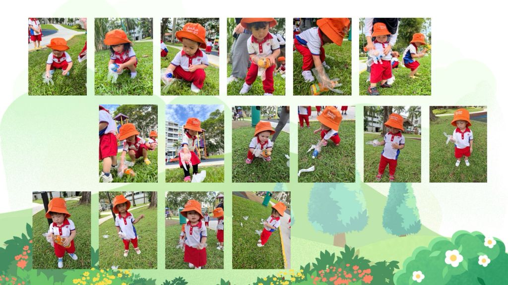 PCF Sparkletots Preschool KU326(DS)”Together for Tomorrow, Empowering Young Heart” #2: Litter picking in the neighbourhood — photo 1
