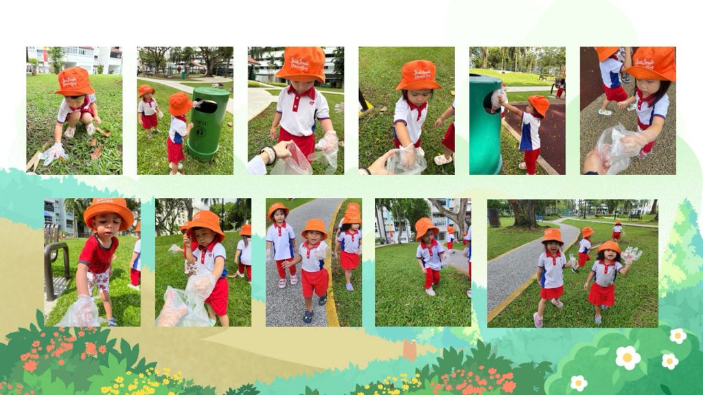 PCF Sparkletots Preschool KU326(DS)”Together for Tomorrow, Empowering Young Heart” #2: Litter picking in the neighbourhood — photo 2