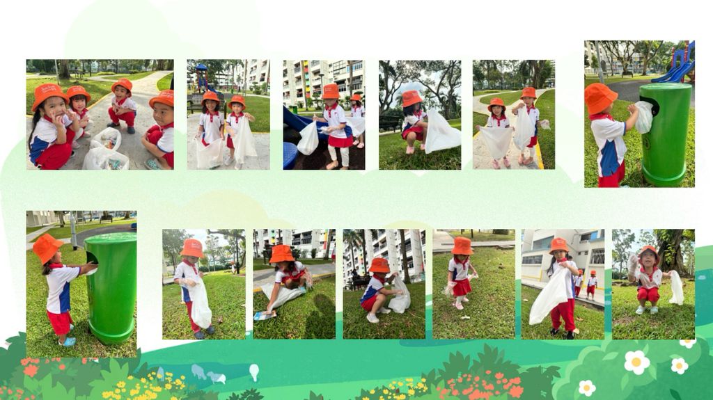PCF Sparkletots Preschool KU326(DS)”Together for Tomorrow, Empowering Young Heart” #2: Litter picking in the neighbourhood — photo 4