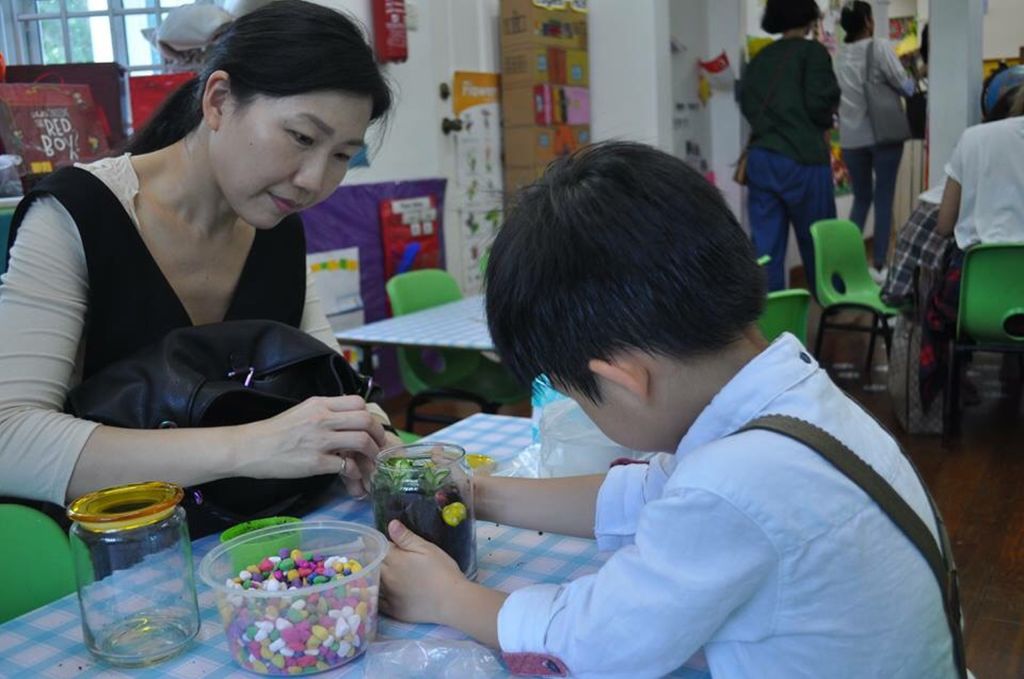‘Little Hearts in a Jar’ Terrarium Making - Kiddiwinkie Schoolhouse @ Novena — photo 2