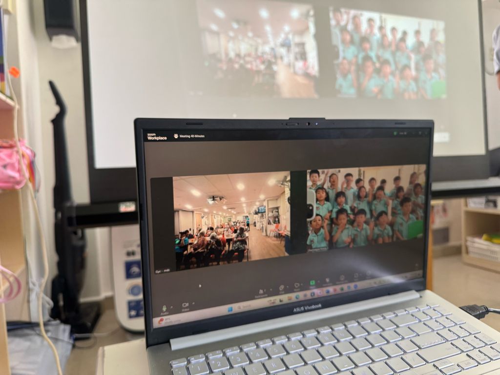 Zoom Session with the Elders of St. Luke’s Eldercare — photo 2