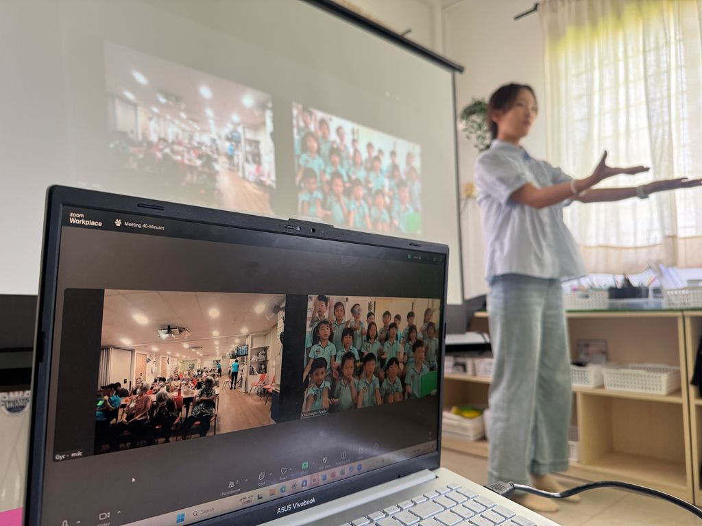 Zoom Session with the Elders of St. Luke’s Eldercare — photo 4