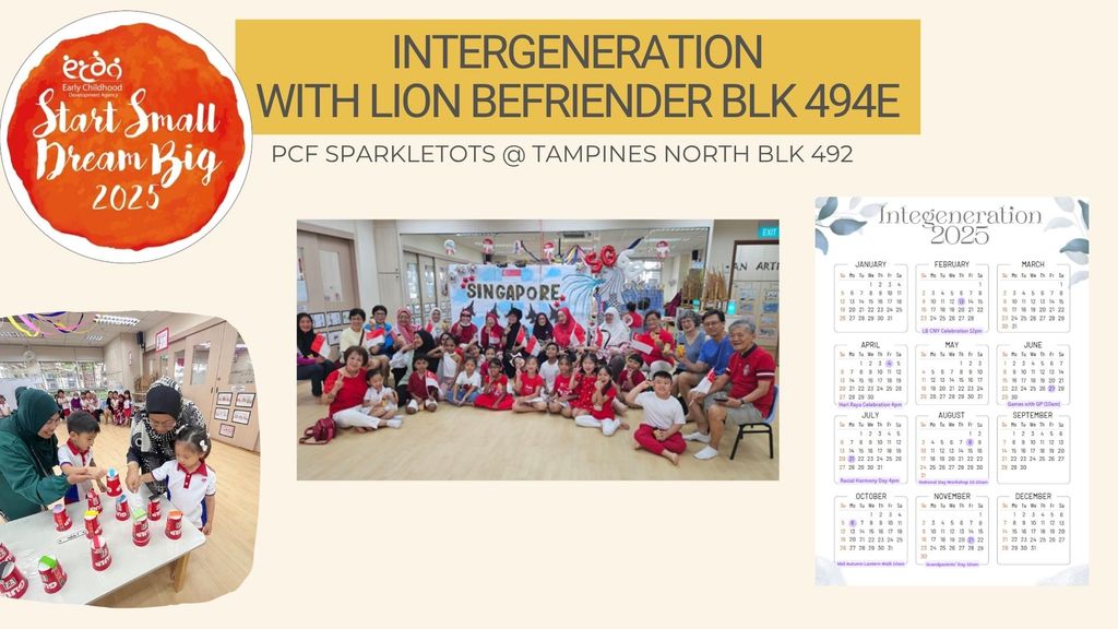 Intergeneration with Lion Befriender Seniors