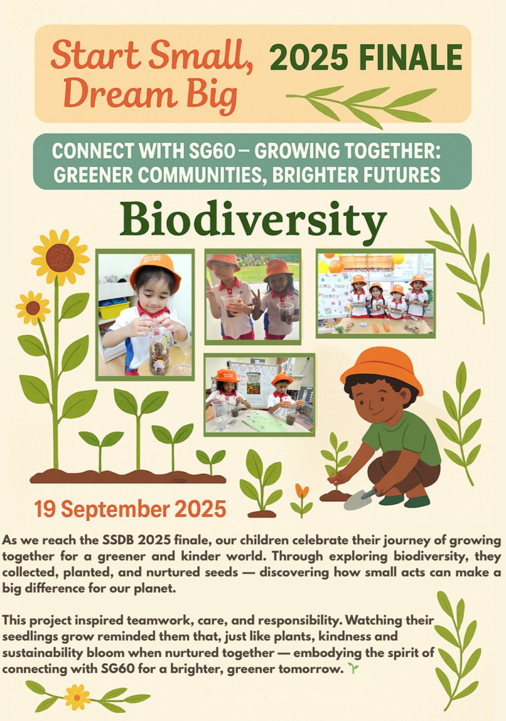 The Finale - Growing a plant for a brighter future!