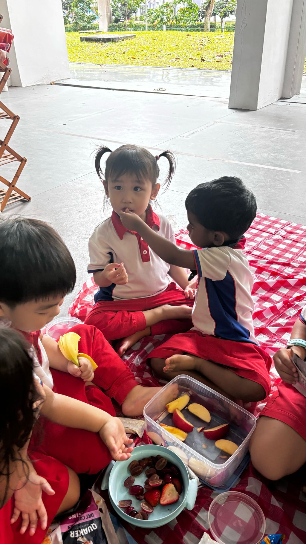 Caring for our friends: Class Picnic with healthy snacks — photo 2