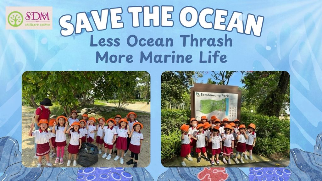 Beach Clean-up @ Sembawang Beach by SDM Choa Chu Kang