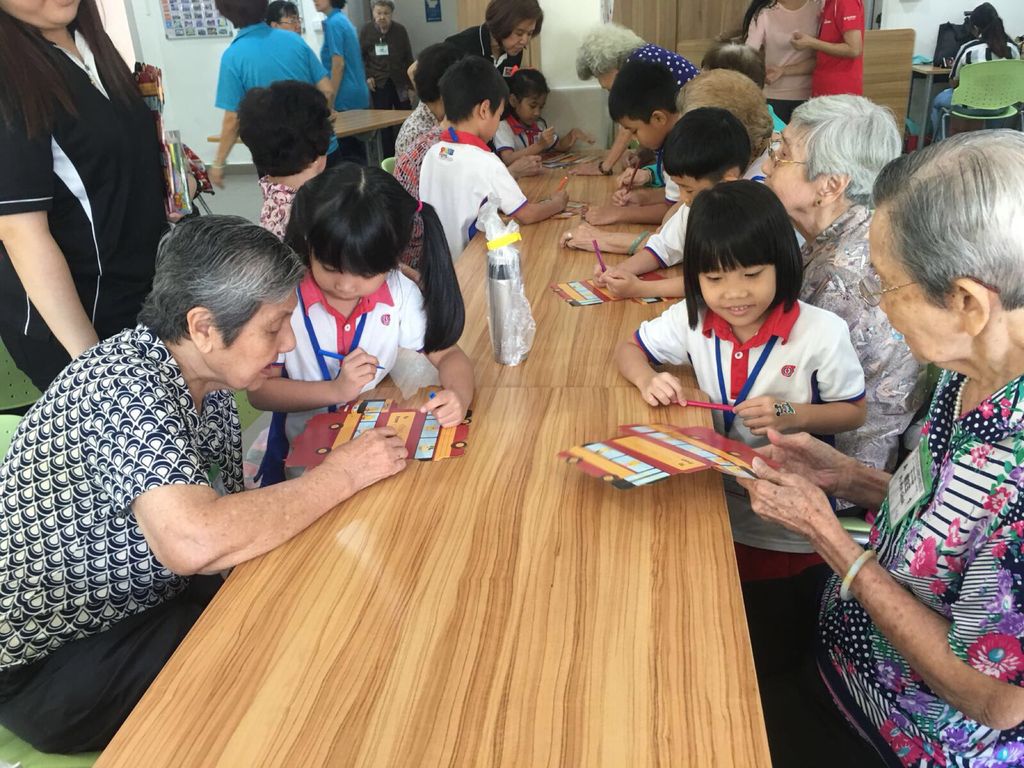 "Small Hands, Big Hearts" Kindness One : Showing kindness to the elderly of Singapore — photo 3