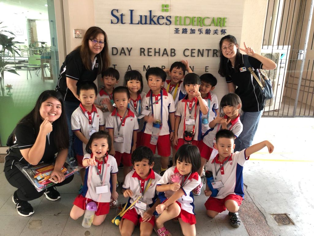 "Small Hands, Big Hearts" Kindness One : Showing kindness to the elderly of Singapore — photo 2