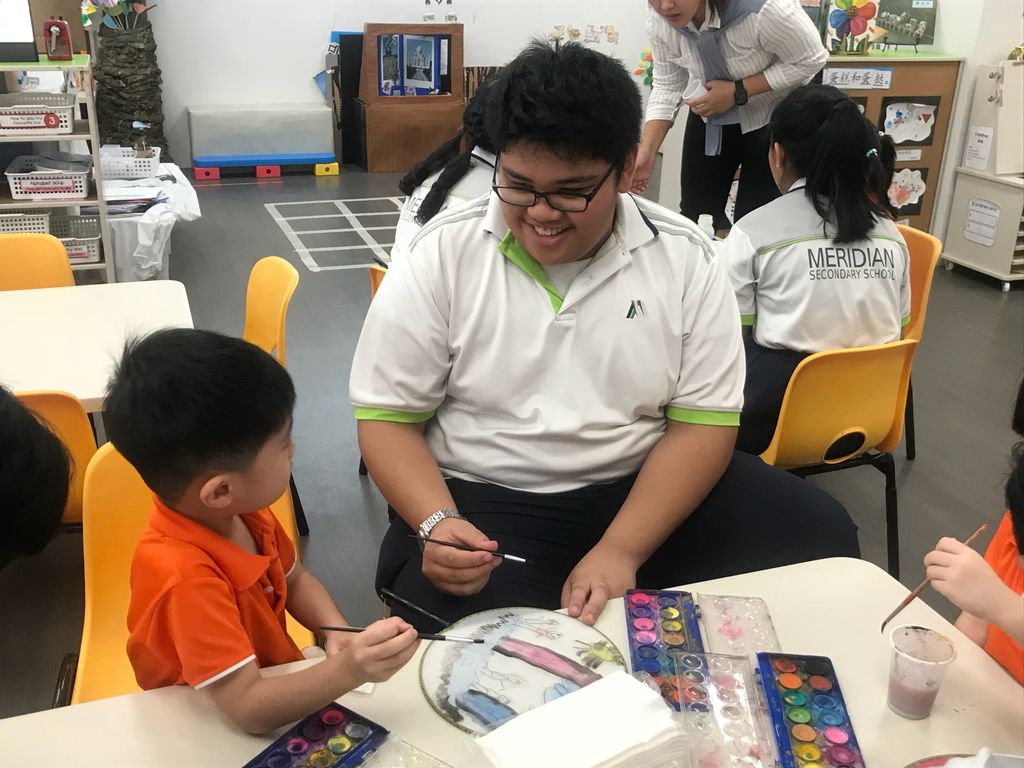 A visit from our “Kindness Ambassadors” from Meridien Secondary School Sec 3NT students — photo 3