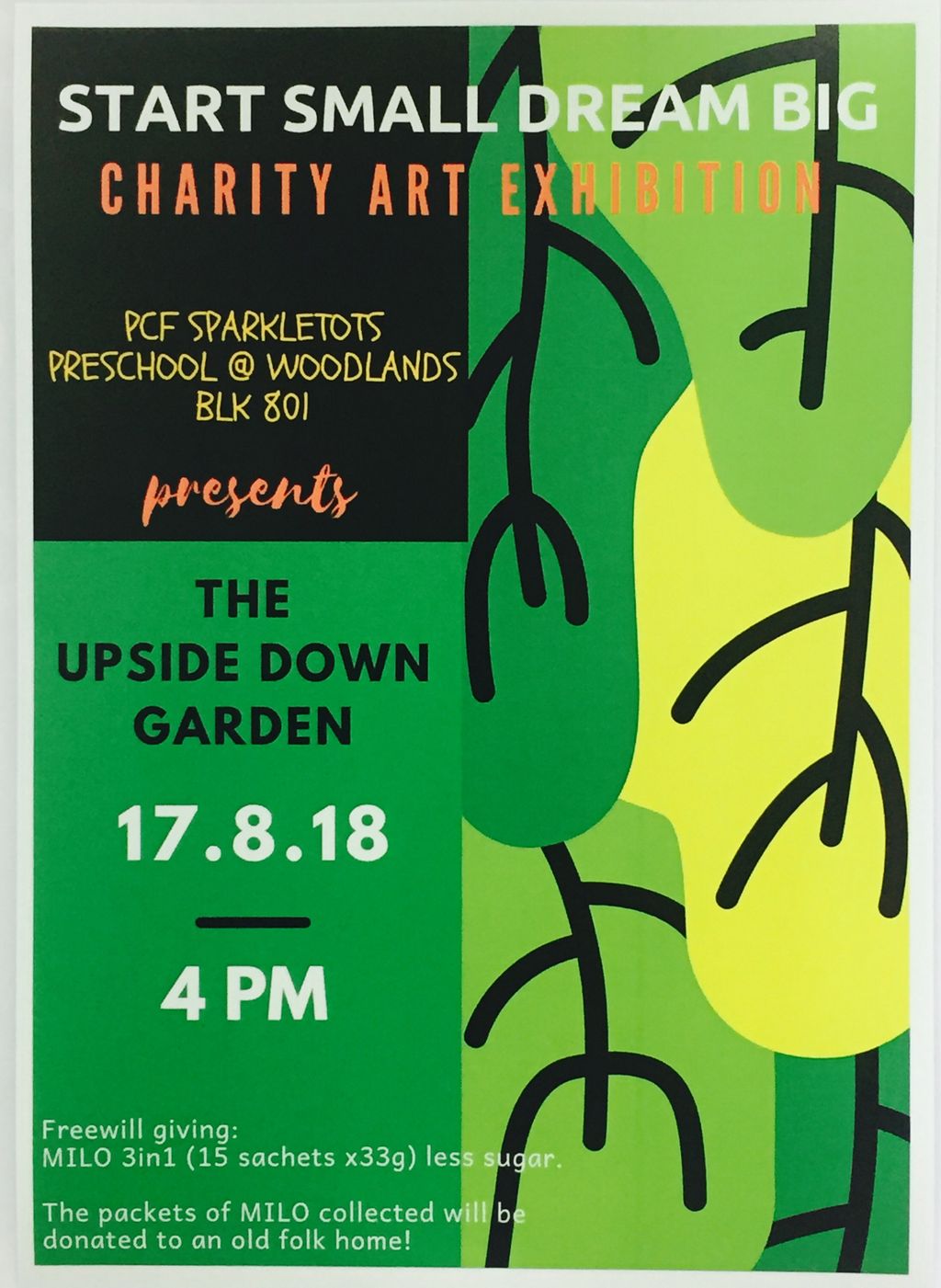 Charity Art Exhibition: The Upside Down Garden