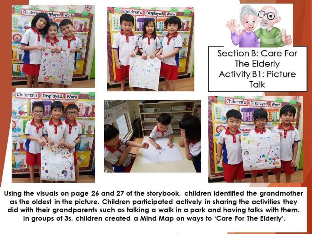 Care for the elderly (PCF Sparkletots Preschool @ Bukit Batok East Blk 271)