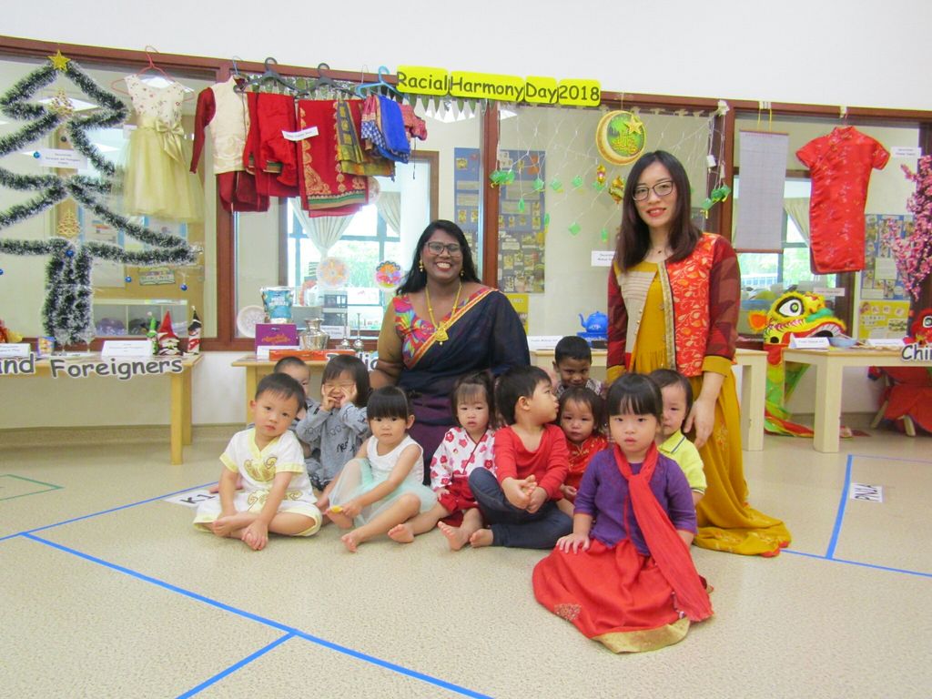 NurtureStars Punggol goes 'Glocal' this Racial Harmony Day! Nurturing a generation of children who are globally, socially and environmentally conscious, as well as rich in values! — photo 1