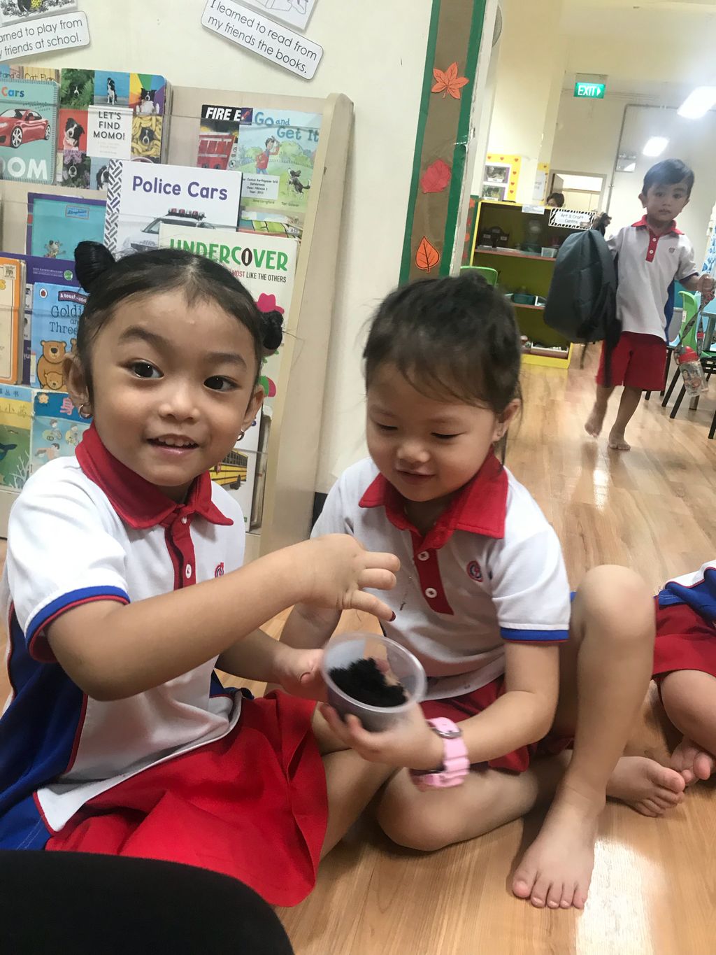 Upcycling our water bottles through planting — photo 13