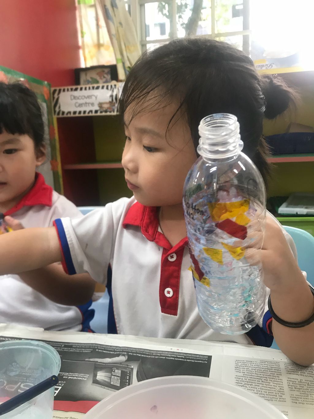 Upcycling our water bottles through planting — photo 5