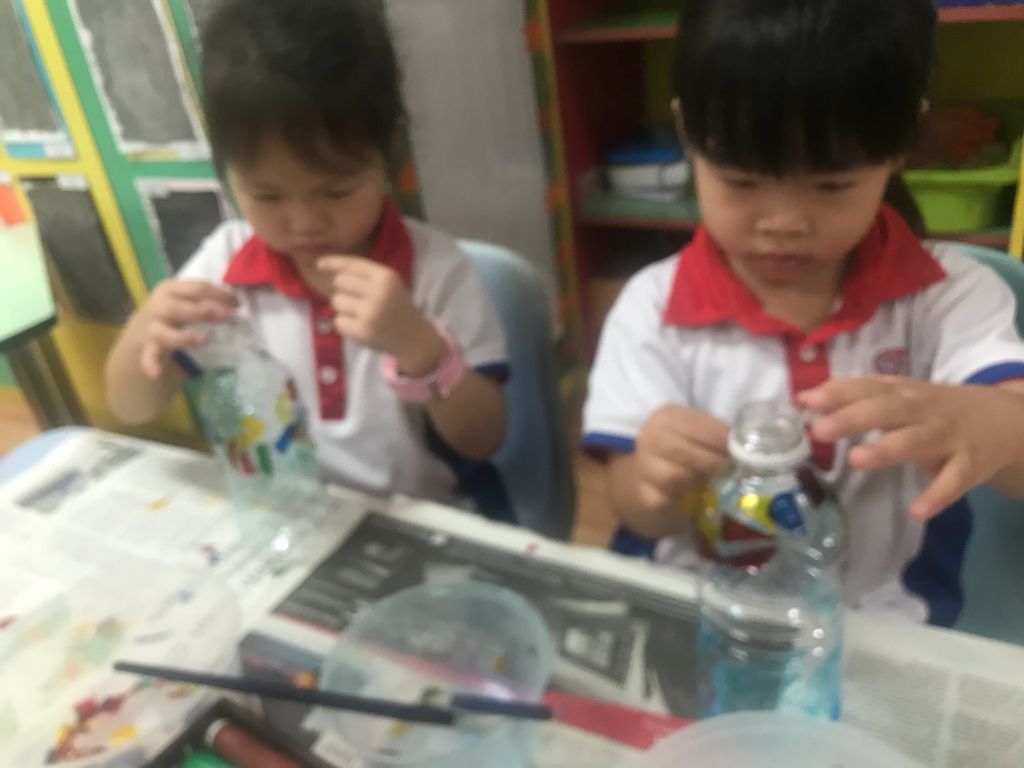 Upcycling our water bottles through planting — photo 7