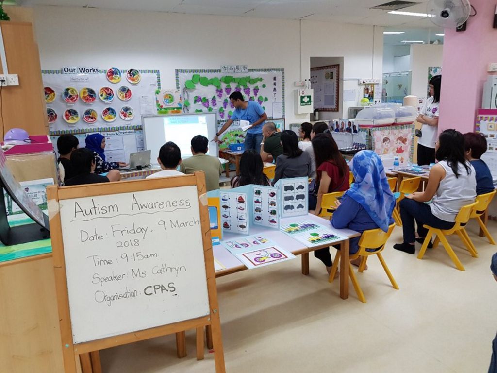 Cherie Hearts Kids Campus @ Pasir Ris Elias Mall - Event: Autism Awareness Talk 2018 — photo 1