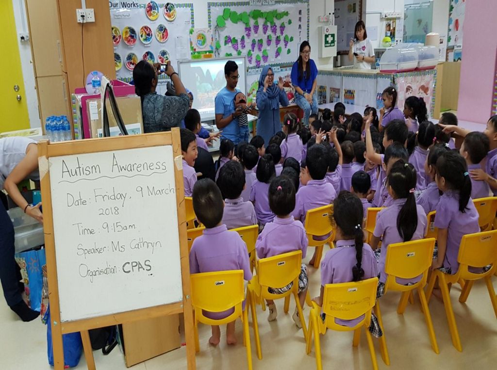 Cherie Hearts Kids Campus @ Pasir Ris Elias Mall - Event: Autism Awareness Talk 2018 — photo 1