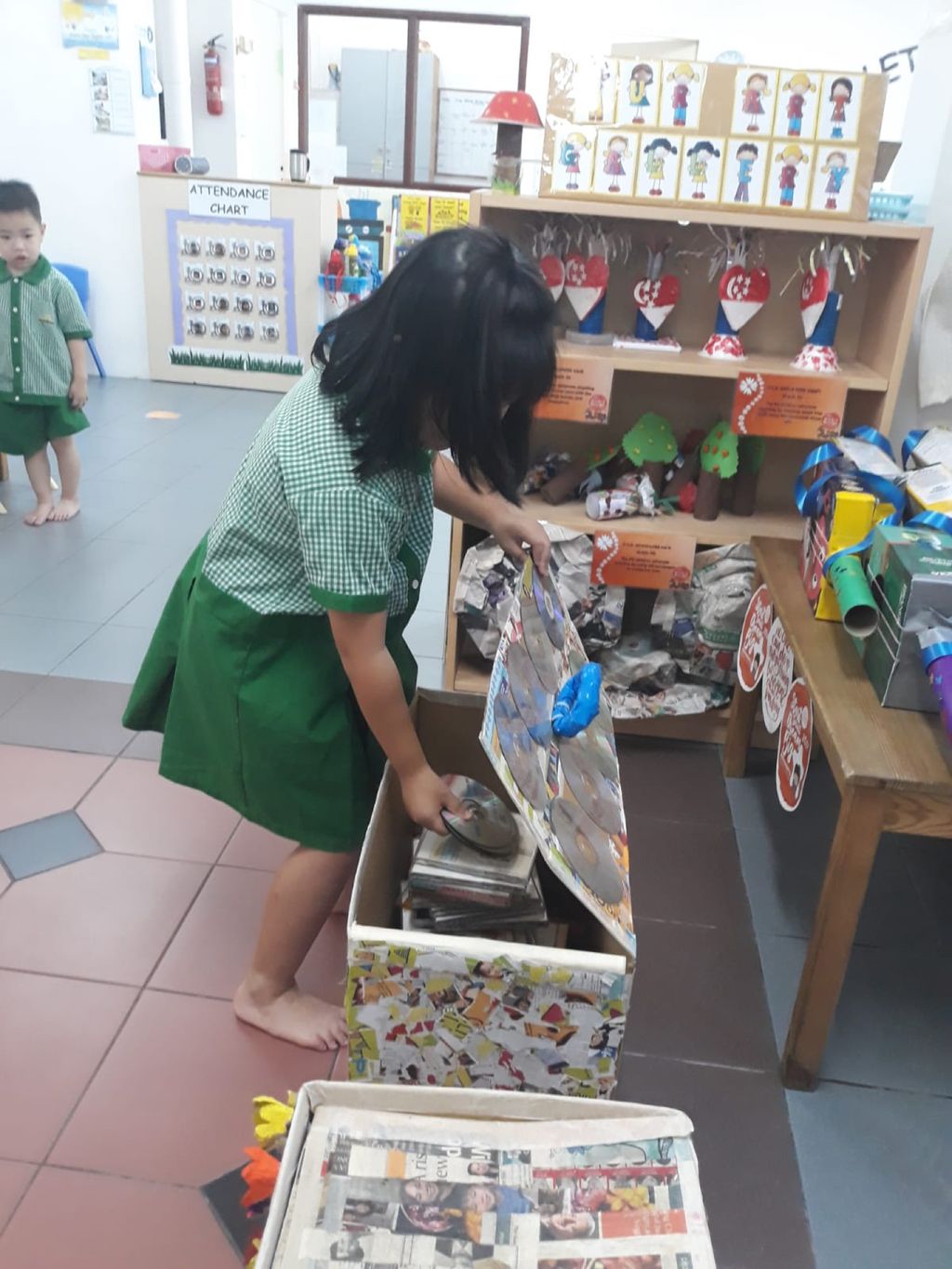 Collecting of Recycled Materials