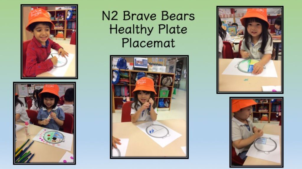 Learning Vision @ Kent Ridge : Creating the Healthy Plate Placemat — photo 2