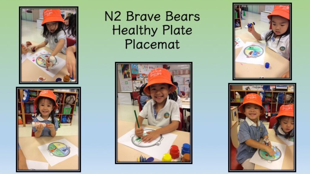 Learning Vision @ Kent Ridge : Creating the Healthy Plate Placemat — photo 3