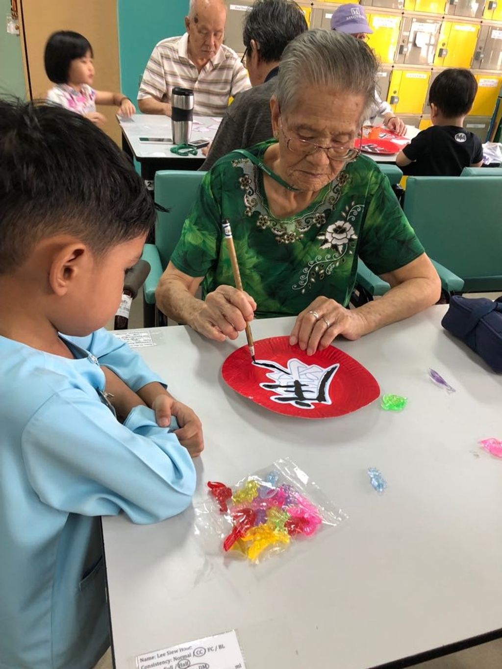 Celebrating Racial Harmony Day together with the elders at Silver Circle