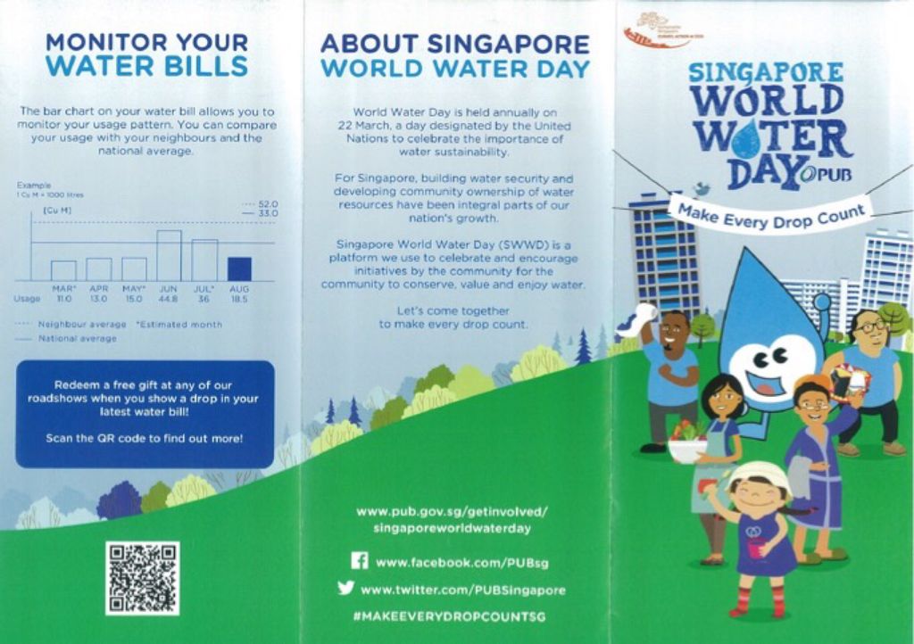 Cherie Hearts Kidz Campus @Pasir Ris Elias Mall - Event : “Singapore World Water Day 2018 (SWWD 2018)” in March 2018