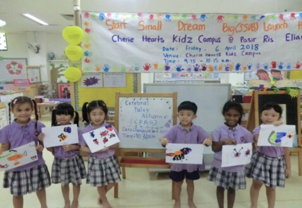 Cherie Hearts Kidz Campus @Pasir Ris Elias Mall - Event: Collaboration with Cerebral Palsy Alliance Singapore (CPAS) 2018 — photo 1