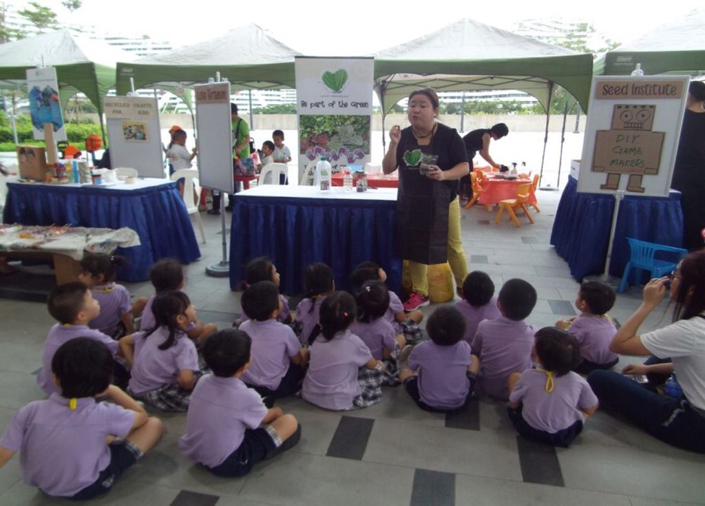 Cherie Hearts Kidz Campus @Pasir Ris Elias Mall - Event: Celebrate “Earth Day” at “Earth Week Carnival 2018” @Punggol Town Square on 19 April 2018 — photo 2