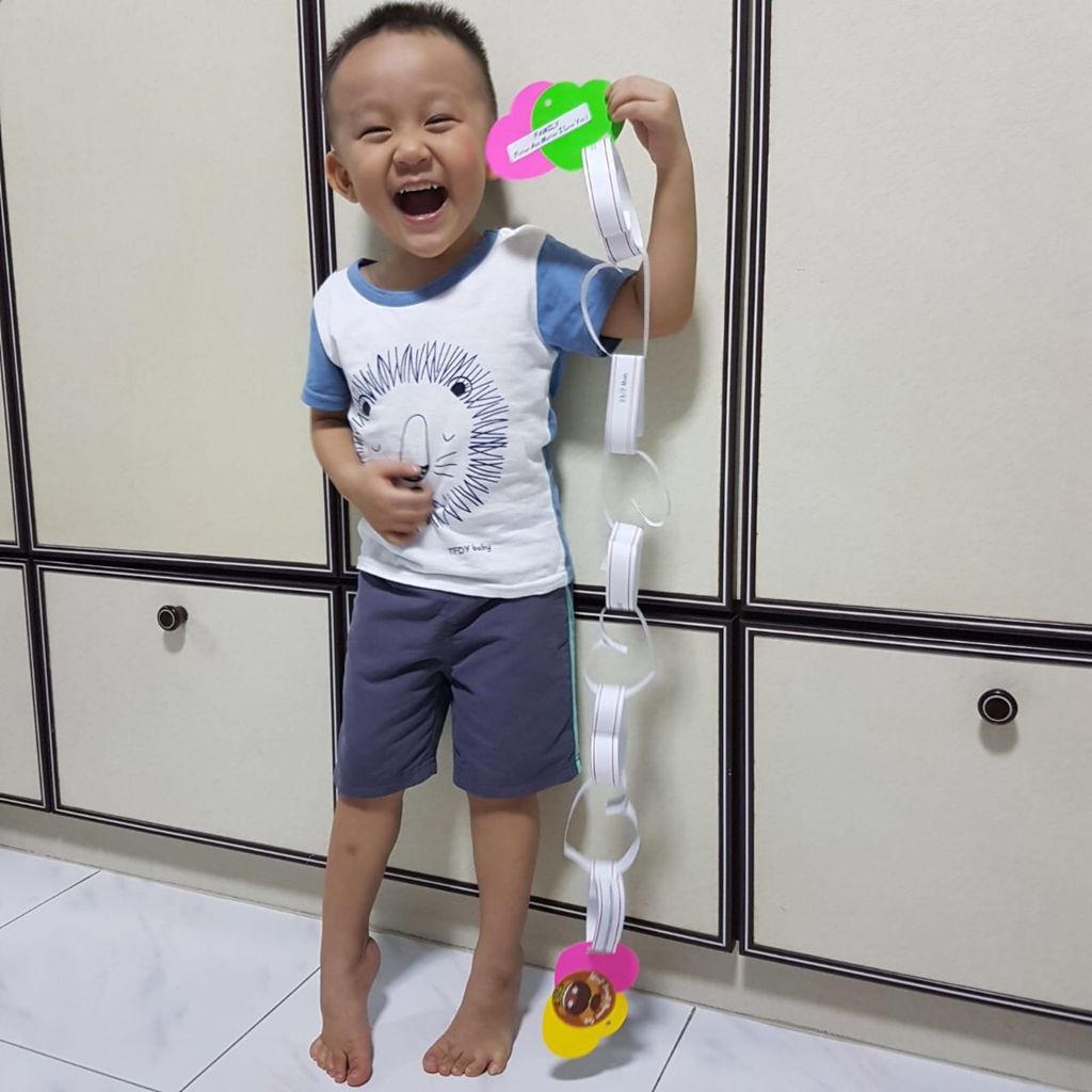 Care for Family: F.A.M.I.L.Y. Heart Streamers Craft