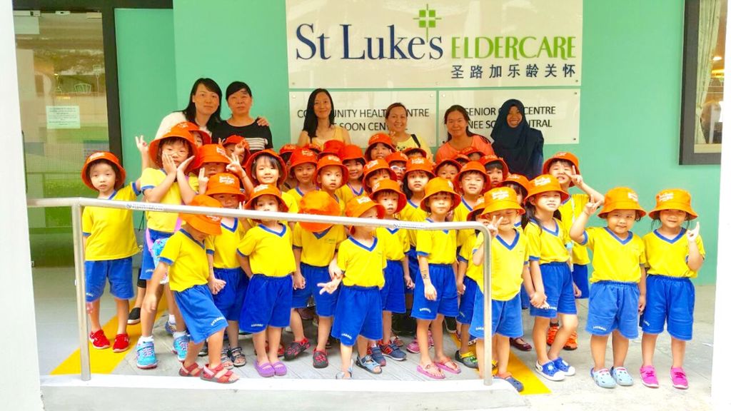 Our Visit To An Elder Care Centre