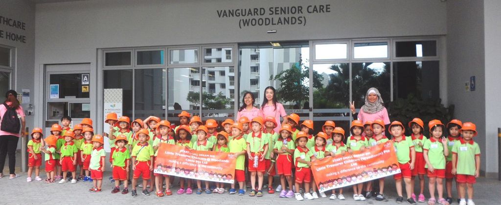 Visit to Senior Care Home - Little Treasures Childcare @ Wdls Circle Pte Ltd — photo 3