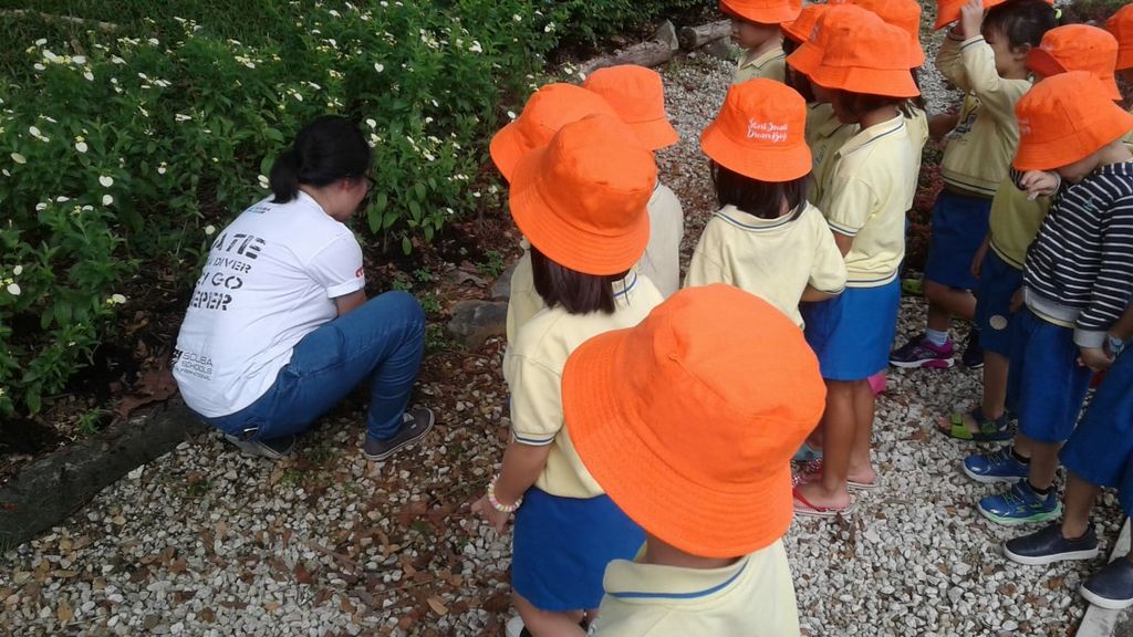 NurtureStars Punggol nurturing Punggol Waterway Park through organic mulching! — photo 6