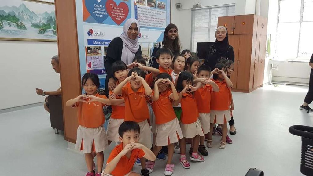 My First Skool - 487 Segar Rd SSDB Visiting the Elderly at Bo Tien Day Centre to Share Happy Smiles! — photo 2