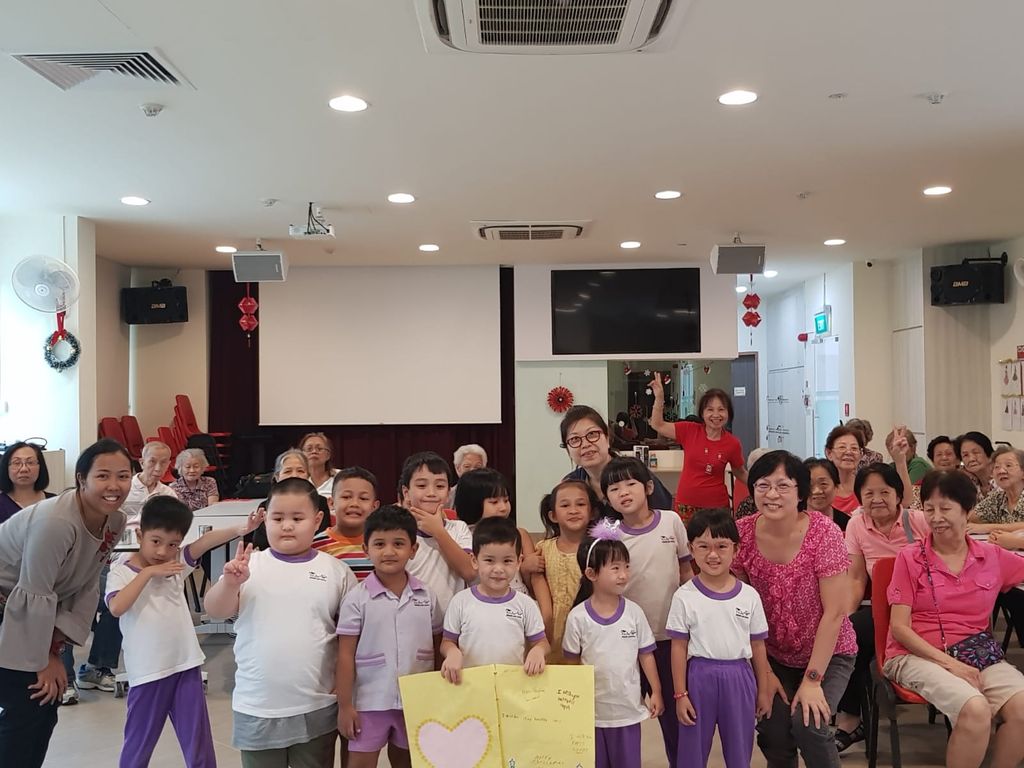 Kindercare spreading Christmas joy to the elderly