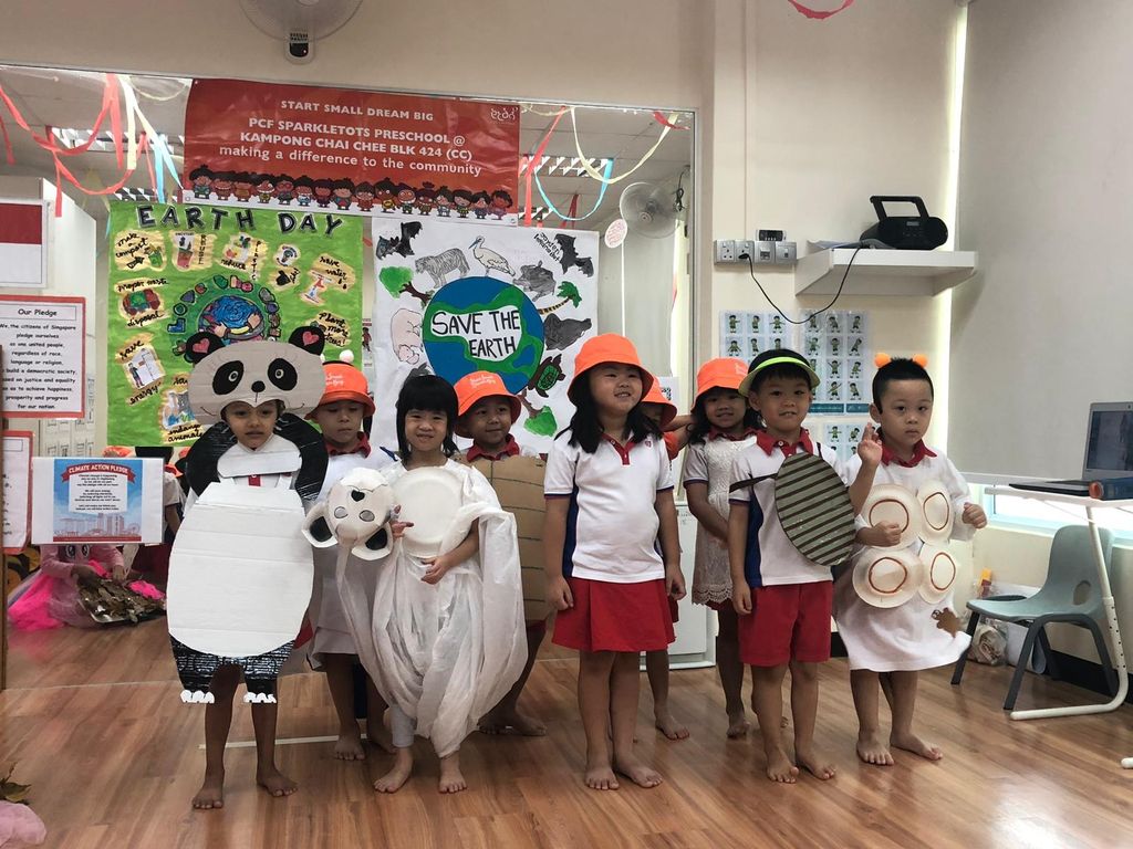 SSDB launch at PCF Preschool @ Kampong Chai Chee BLK 424 - Earth Day Celebration — photo 2
