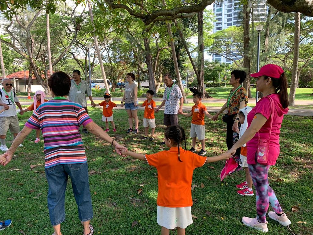 SSDB launch party @ My First Skool Cassia Crescent (Caring for our community-Picnic with the elders at THK Seniors Activity centre) — photo 2