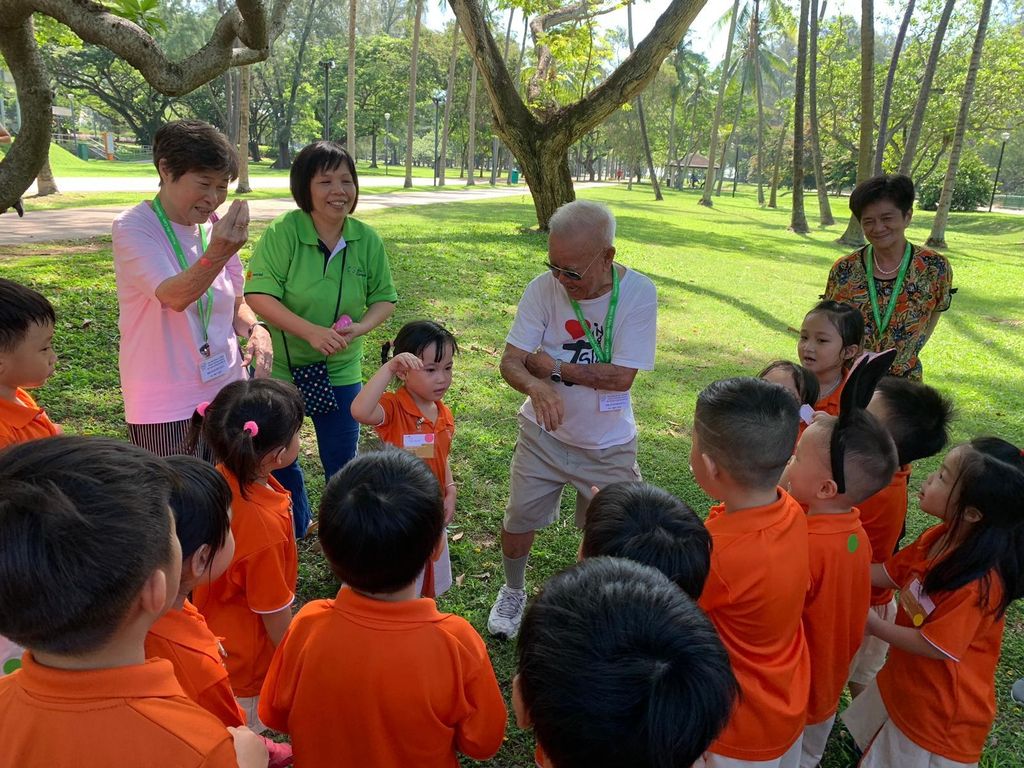 SSDB launch party @ My First Skool Cassia Crescent (Caring for our community-Picnic with the elders at THK Seniors Activity centre) — photo 2