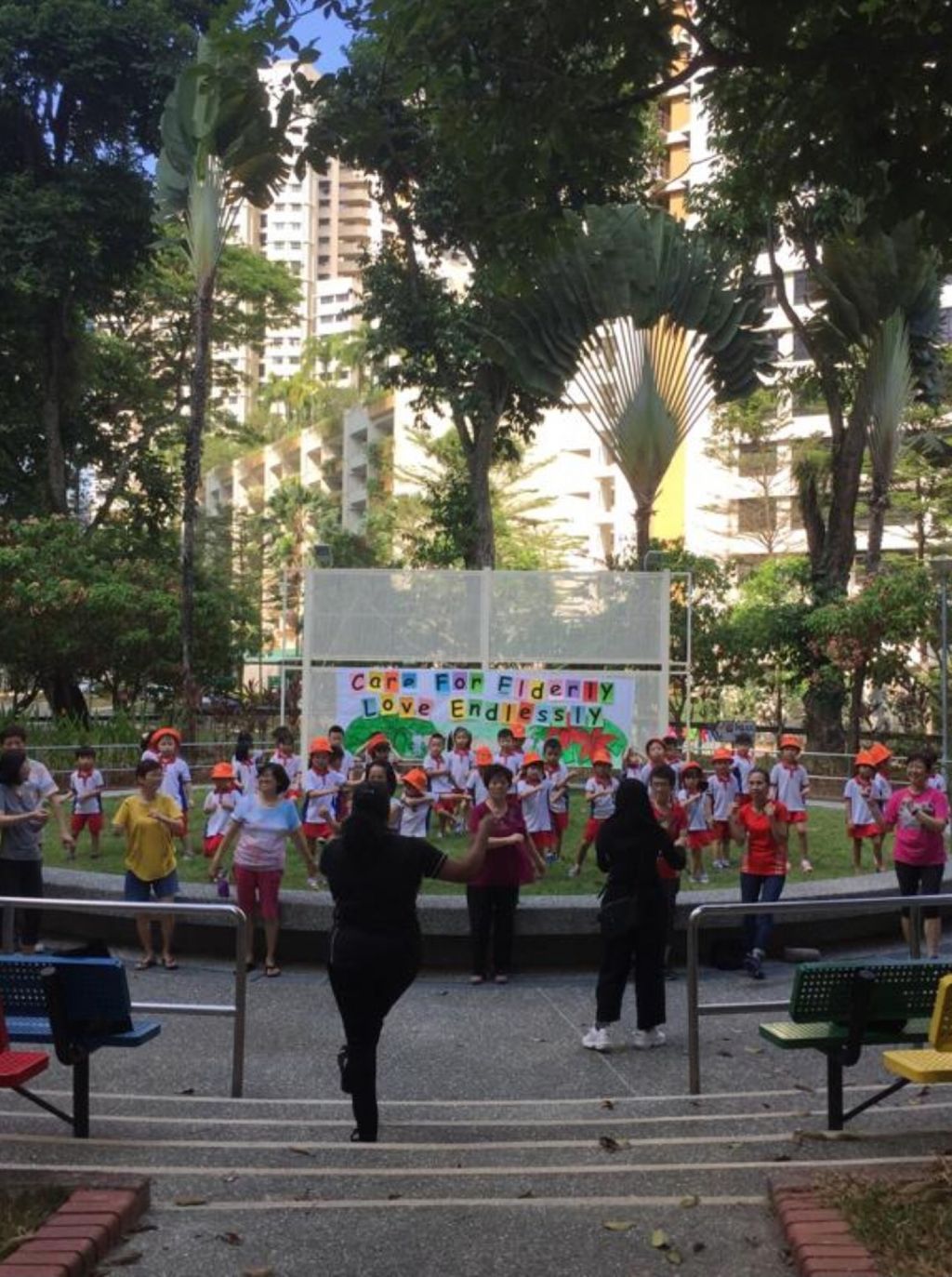 Pcf Sparkletots Preschool @ Tanjong Pagar and Kreta Ayer: SSDB Launch Care for Elderly Love Endlessly — photo 1