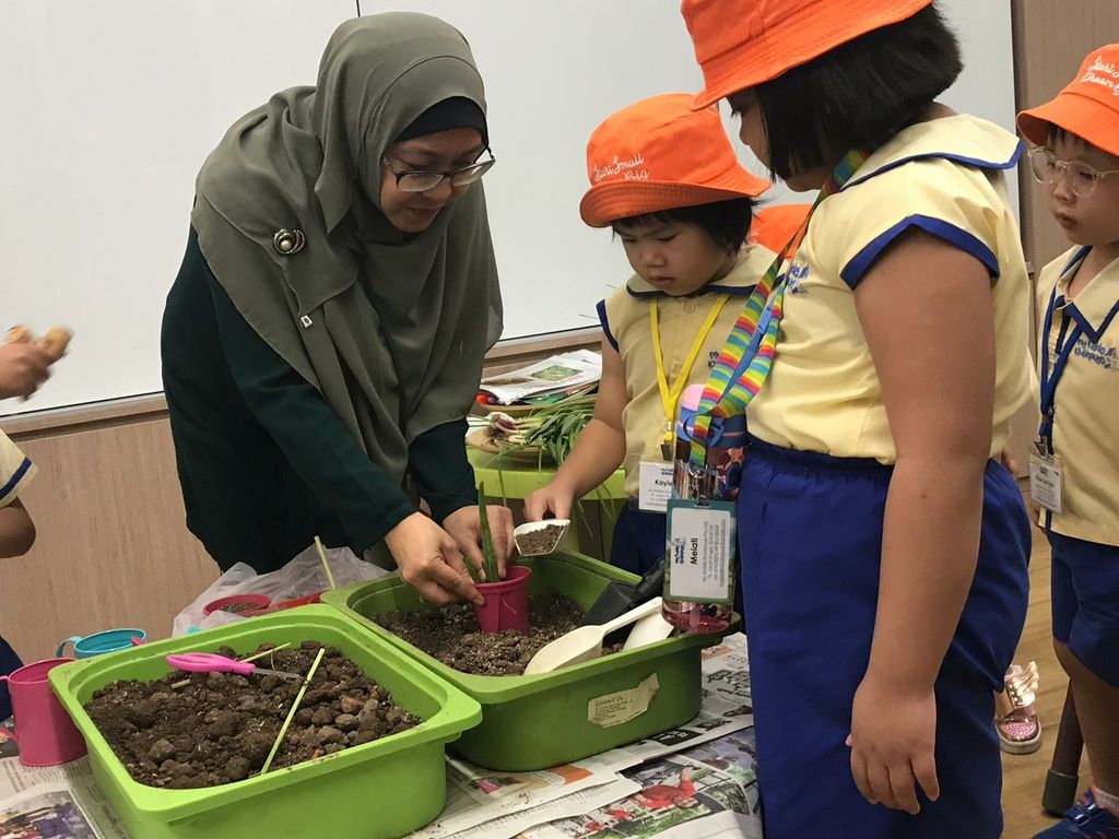 MKK Farmers learn to grow spices with NParks 🌱 — photo 2