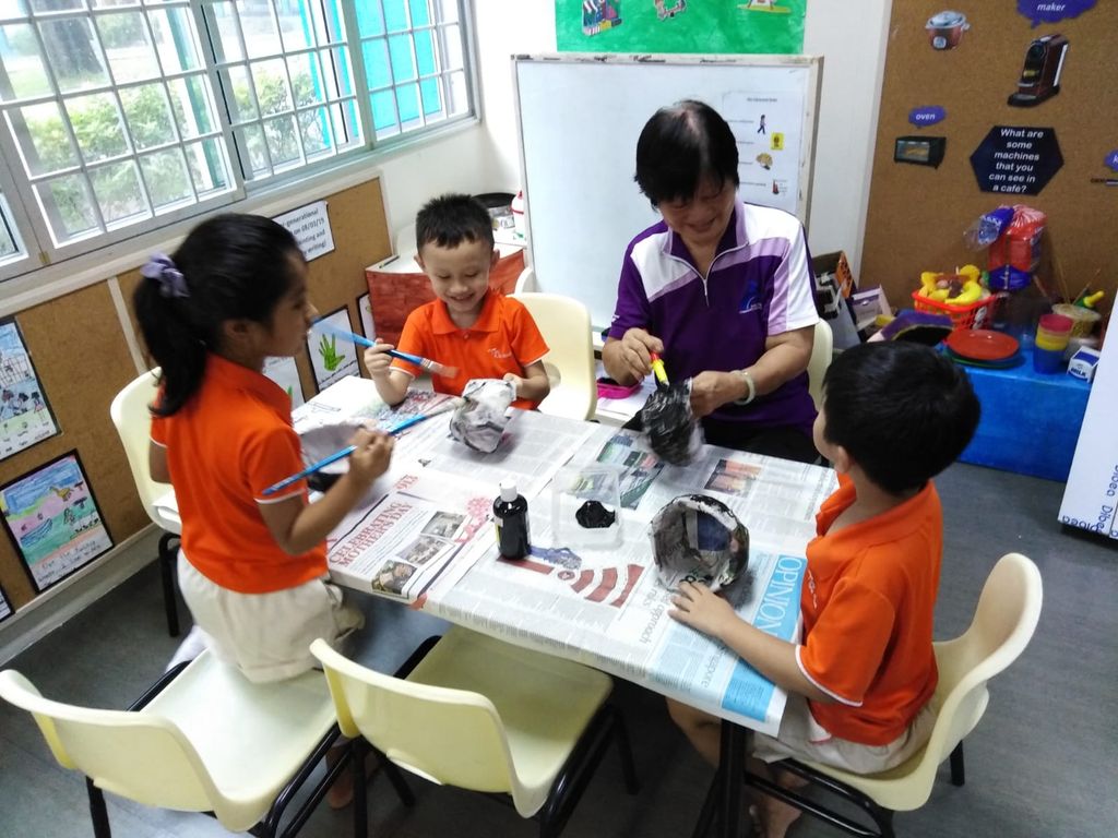 Working with the senior citizen. (SSDB)