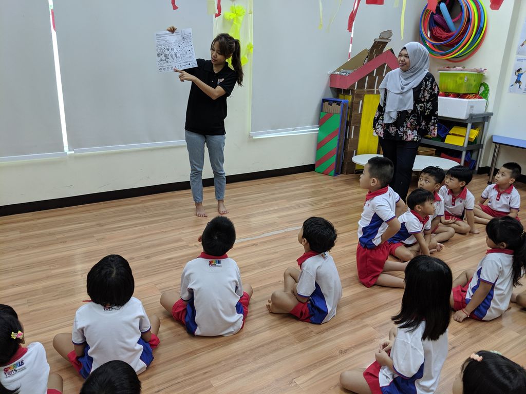 Our Singapore Reefs sharing session at PCF Sparkletots Preschool @ Kampong Chai Chee BLK 424 — photo 1