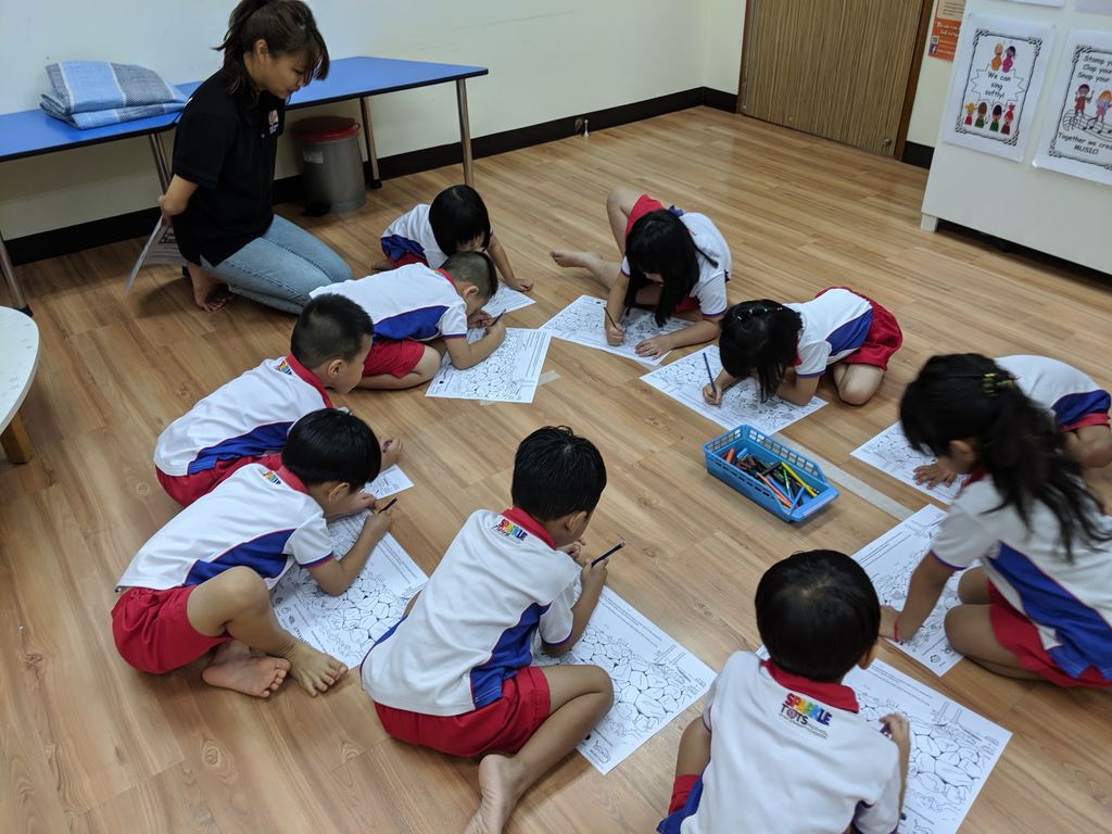 Our Singapore Reefs sharing session at PCF Sparkletots Preschool @ Kampong Chai Chee BLK 424 — photo 2