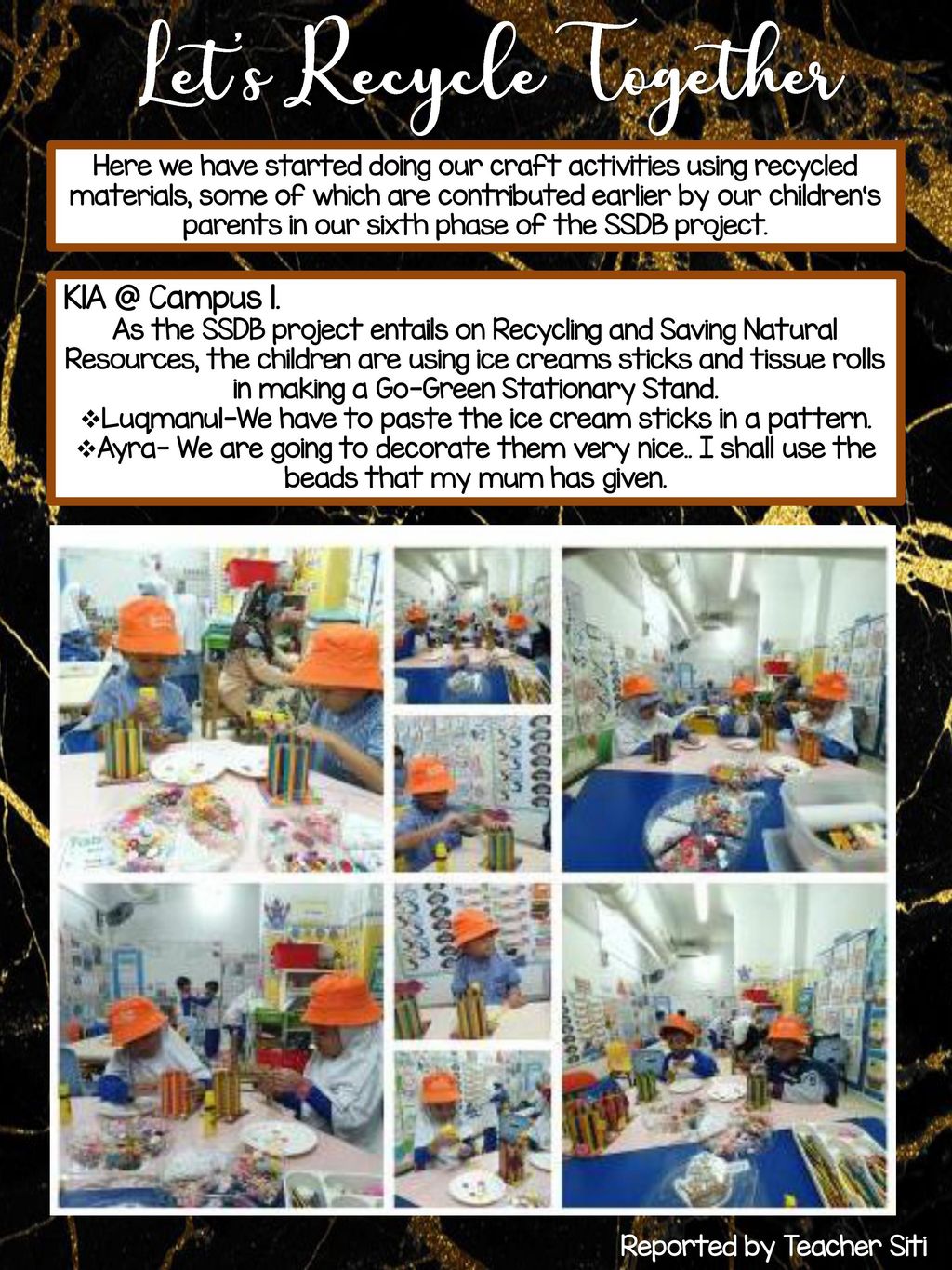 Let's Recycle Together!-K1 and K2
