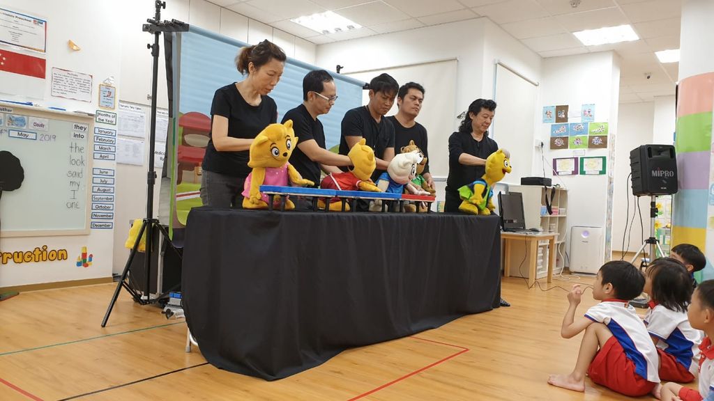 Collaboration with Singapore Kindness Movement - “Make a Difference” Puppet Show on 14 May 2019