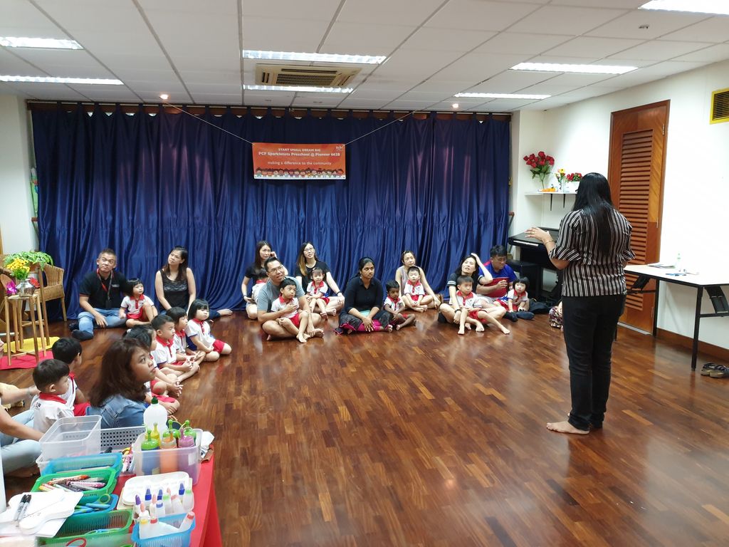 Start Small Dream Big Launch Party at PCF Sparkletots Preschool @ Pioneer Blk 662B
