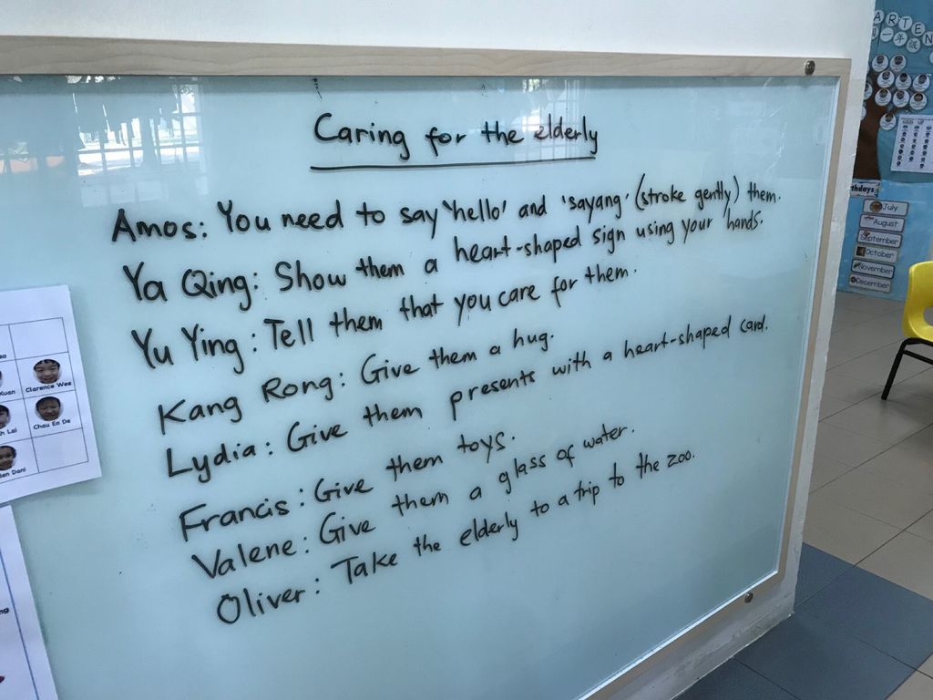Caring for the elderly